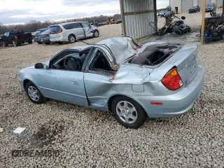 2004 Hyundai Accent GL with VIN KMHCG35C24U302719, listed as a Copart auction lot 86543844 with 46,548 mi miles and Salvage Title. Bid and sale history available at carsss.com. Image 2.