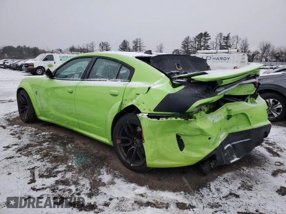 2023 Dodge Charger SRT Hellcat Widebody Jailbreak with VIN 2C3CDXL94PH587642, listed as a Copart auction lot 83102964 with Not Provided miles and Salvage Title. Bid and sale history available at carsss.com. Image 2.