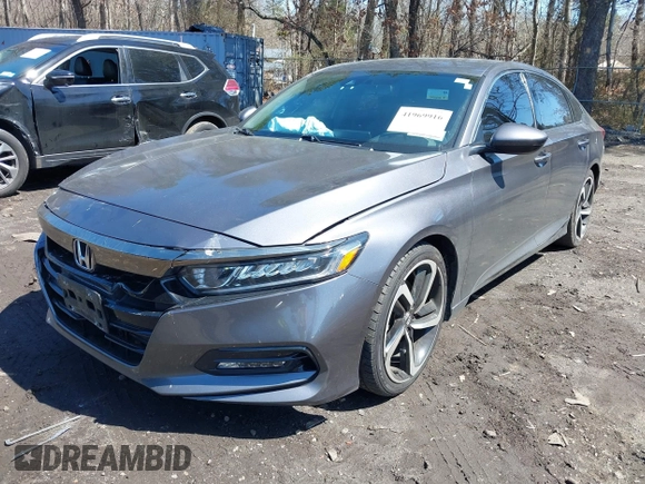 2019 Honda Accord Sport with VIN 1HGCV1F33KA135767, listed as a IAAI auction lot 41969916 with 65,302 mi miles and . Bid and sale history available at carsss.com. Image 2.
