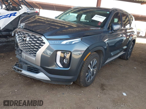 2022 Hyundai Palisade SEL with VIN KM8R24HE6NU358742, listed as a IAAI auction lot 41938961 with 46,359 mi miles and . Bid and sale history available at DreamBid. Image 17.