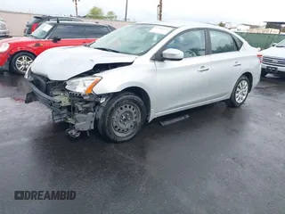 2014 Nissan Sentra S with VIN 3N1AB7AP5EL680770, listed as a IAAI auction lot 42196592 with 88,599 mi miles and . Bid and sale history available at DreamBid. Image 2.