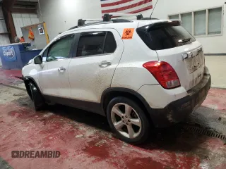 2015 Chevrolet Trax LTZ with VIN 3GNCJTSB5FL240691, listed as a Copart auction lot 43467825 with 140,903 mi miles and Salvage Title. Bid and sale history available at carsss.com. Image 2.