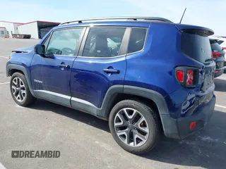 2018 Jeep Renegade Latitude with VIN ZACCJABB0JPH10574, listed as a IAAI auction lot 41736481 with 70,730 mi miles and . Bid and sale history available at DreamBid. Image 3.