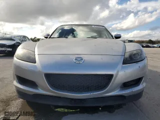 2004 Mazda RX-8 with VIN JM1FE17NX40122275, listed as a Copart auction lot 85448154 with 102,798 mi miles and Salvage Title. Bid and sale history available at carsss.com. Image 5.