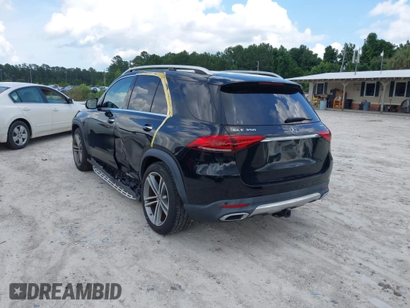 2020 Mercedes-Benz GLE 350 with VIN 4JGFB4KB2LA068739, listed as a IAAI auction lot 42514575 with 98,820 mi miles and . Bid and sale history available at DreamBid. Image 3.