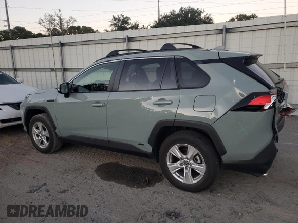 2021 Toyota RAV4 Hybrid XLE with VIN JTMRWRFV5MD136071, listed as a Copart auction lot 76898674 with 33,973 mi miles and Salvage Title. Bid and sale history available at carsss.com. Image 2.