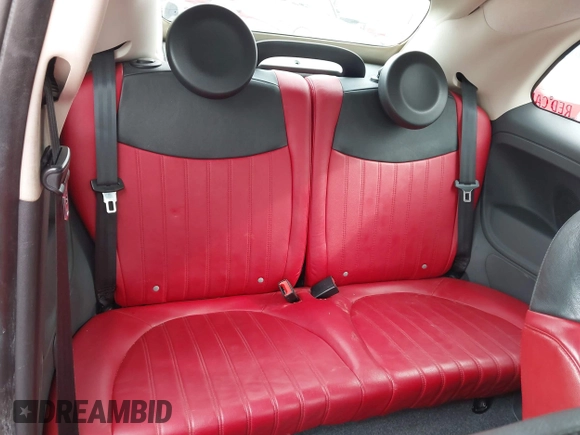 2013 FIAT 500 Lounge with VIN 3C3CFFER8DT677980, listed as a IAAI auction lot 41914691 with 95,830 mi miles and . Bid and sale history available at DreamBid. Image 8.
