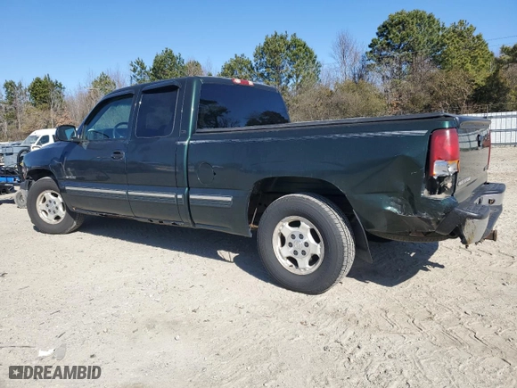 2001 Chevrolet Silverado 1500 LS with VIN 1GCEC19V11Z144378, listed as a Copart auction lot 48729225 with 205,769 mi miles and Salvage Title. Bid and sale history available at carsss.com. Image 2.