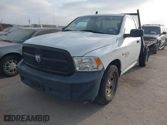 2019 Ram 1500 Classic Tradesman with VIN 3C6JR6DT0KG522330, listed as a IAAI auction lot 41789462 with 91,347 mi miles. Bid and sale history available at carsss.com. Image 17.