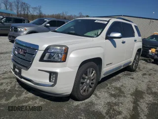 2017 GMC Terrain Denali z VIN 2GKFLRE31H6213698, wystawiony jako Copart lot #48781045 z przebiegiem 92 404 mil mil oraz Szkoda całkowita • Salvage title. Historia ofert i sprzedaży dostępna na DreamBid. Obrazek 1.