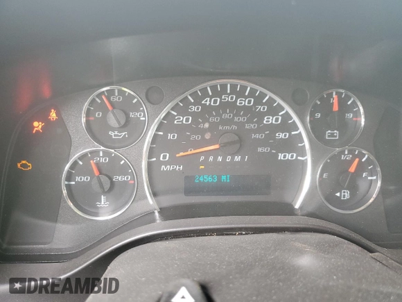 2024 Chevrolet Express Cargo с VIN 1GCWGAF79R1103764, выставлен на аукционе Copart как лот 57837425 с пробегом 24 563 миль миль и Списание • Salvage title. История ставок и продаж доступна на DreamBid. Изображение 9.