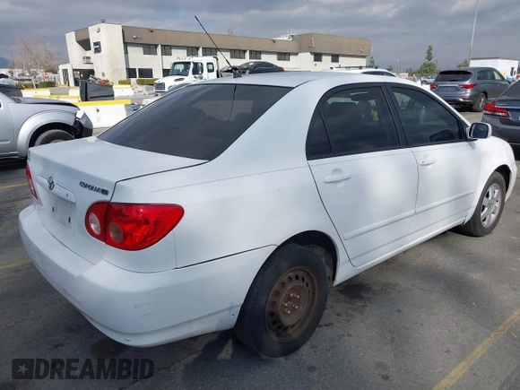 2007 Toyota Corolla CE with VIN JTDBR32E570113526, listed as a IAAI auction lot 41543348 with 231,847 mi miles and . Bid and sale history available at DreamBid. Image 4.