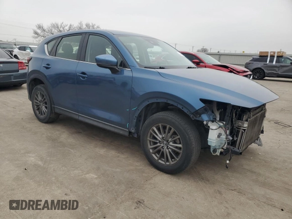 2017 Mazda CX-5 Sport with VIN JM3KFBBL9H0216619, listed as a Copart auction lot 43549865 with 92,262 mi miles and Salvage Title. Bid and sale history available at carsss.com. Image 4.