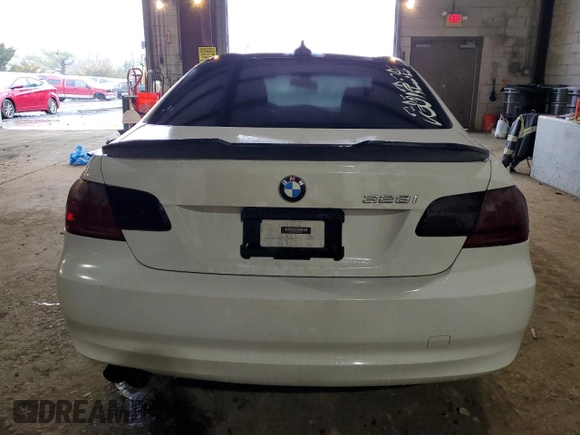 2012 BMW 3 Series 328i xDrive with VIN WBAKF5C53CE657102, listed as a Copart auction lot 52182625 with 107,241 mi miles and Salvage Title. Bid and sale history available at carsss.com. Image 6.