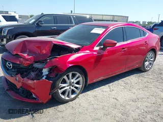 2016 Mazda Mazda6 i Touring with VIN JM1GJ1V5XG1420598, listed as a IAAI auction lot 42054889 with 90,556 mi miles. Bid and sale history available at carsss.com. Image 17.