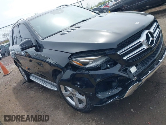 2018 Mercedes-Benz GLE 350 with VIN 4JGDA5HB8JB168343, listed as a IAAI auction lot 42039679 with 104,824 mi miles and . Bid and sale history available at DreamBid. Image 1.