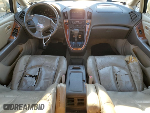 2000 Lexus RX 300 with VIN JT6HF10U6Y0113111, listed as a Copart auction lot 74770514 with 166,403 mi miles and Salvage Title. Bid and sale history available at carsss.com. Image 8.