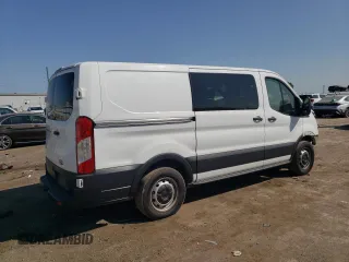 2019 Ford Transit with VIN 1FTYE1YM4KKB77840, listed as a Copart auction lot 70328604 with 264,882 mi miles and Salvage title. Bid and sale history available at DreamBid. Image 3.