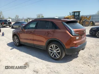 2019 Cadillac XT4 AWD Sport with VIN 1GYFZFR42KF136567, listed as a Copart auction lot 52018445 with 99,944 mi miles and Salvage title. Bid and sale history available at DreamBid. Image 2.
