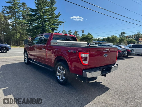2021 Ford F-150 XL with VIN 1FTFW1E82MFB25873, listed as a Copart auction lot 66046375 with 177,328 mi miles and Clean title. Bid and sale history available at DreamBid. Image 4.