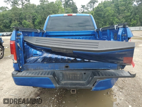 2015 Ford F-150 XL with VIN 1FTEX1C89FFD11232, listed as a Copart auction lot 58752915 with 185,065 mi miles and Salvage title. Bid and sale history available at DreamBid. Image 6.
