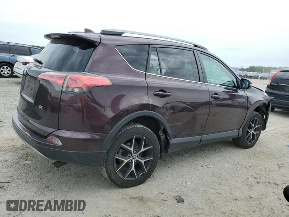 2018 Toyota RAV4 SE with VIN 2T3NFREV8JW444933, listed as a Copart auction lot 55832085 with 75,445 mi miles and Salvage title. Bid and sale history available at DreamBid. Image 3.
