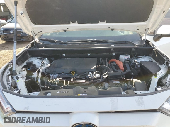 2022 Toyota RAV4 Hybrid XLE Premium with VIN JTMB6RFV1ND521761, listed as a Copart auction lot 54263055 with 46,391 mi miles and Salvage title. Bid and sale history available at DreamBid. Image 12.