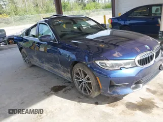 2019 BMW 3 Series 330i with VIN WBA5R1C51KAJ99658, listed as a IAAI auction lot 42158041 with Not provided miles and . Bid and sale history available at DreamBid. Image 1.