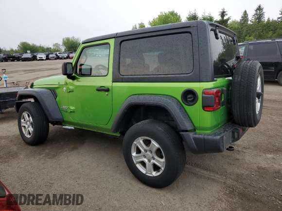 2018 Jeep Wrangler Sport с VIN 1C4GJXAG0JW279934, выставлен на аукционе Copart как лот 60198185 с пробегом 96 481 миль миль и Чистый • Clean title. История ставок и продаж доступна на DreamBid. Изображение 2.