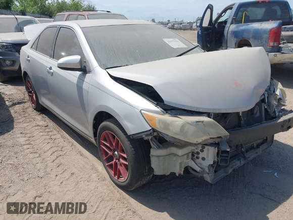 2014 Toyota Camry L with VIN 4T4BF1FK5ER391296, listed as a IAAI auction lot 41935100 with 177,571 mi miles. Bid and sale history available at carsss.com. Image 1.