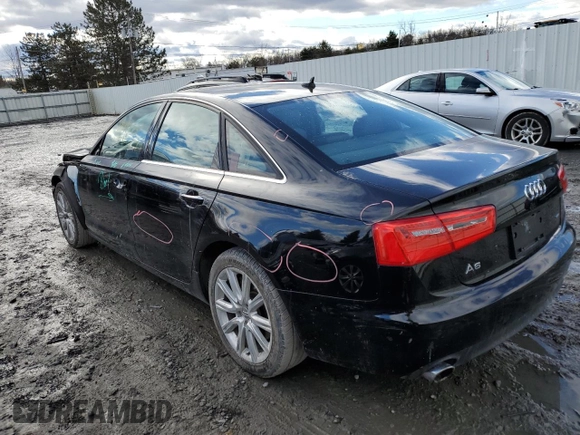 2015 Audi A6 2.0T Premium Plus with VIN WAUGFAFC2FN004337, listed as a Copart auction lot 39947073 with 53,667 mi miles. Bid and sale history available at carsss.com. Image 2.