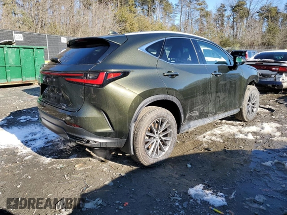 2022 Lexus NX 350 with VIN 2T2AGCEZ5NC015272, listed as a Copart auction lot 38804114 with 8,648 mi miles and . Bid and sale history available at DreamBid. Image 3.