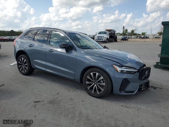 2024 Volvo XC60 Plus Dark Theme with VIN YV4L12RL8R1830216, listed as a Copart auction lot 51135325 with 9,138 mi miles and Non Repairable. Bid and sale history available at carsss.com. Image 4.