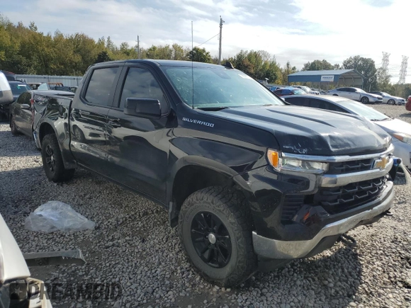 2023 Chevrolet Silverado 1500 LT with VIN 2GCUDDED0P1154019, listed as a Copart auction lot 78635774 with 28,419 mi miles and Salvage Title. Bid and sale history available at carsss.com. Image 4.