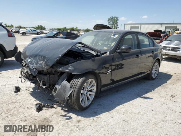 2011 BMW 3 Series 328i xDrive with VIN WBAPK7C57BF087918, listed as a Copart auction lot 56417365 with Not provided miles and Salvage title. Bid and sale history available at DreamBid. Image 1.