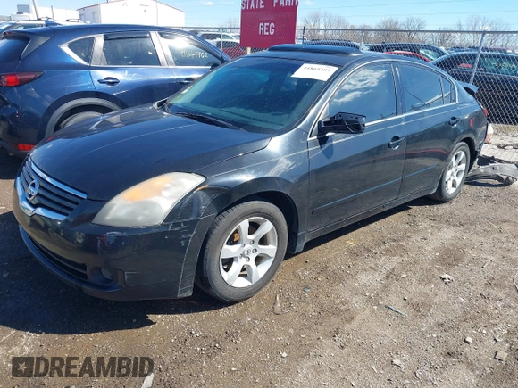 2008 Nissan Altima 2.5 with VIN 1N4AL21E68N502789, listed as a IAAI auction lot 41865109 with 182,407 mi miles. Bid and sale history available at carsss.com. Image 2.