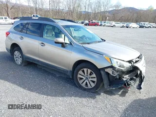 2015 Subaru Outback Premium with VIN 4S4BSAECXF3221961, listed as a IAAI auction lot 41910571 with 222,670 mi miles and . Bid and sale history available at DreamBid. Image 1.