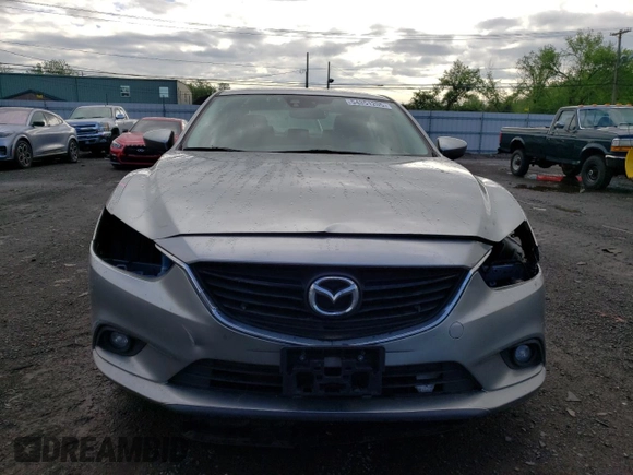 2014 Mazda 6 i Grand Touring with VIN JM1GJ1W67E1116357, listed as a Copart auction lot 54351205 with 111,190 mi miles and Salvage Title. Bid and sale history available at DreamBid. Image 5.