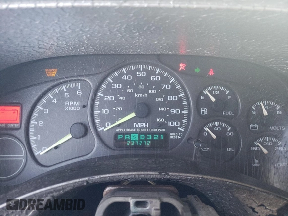 2002 Chevrolet Silverado 1500HD LT z VIN 1GCGK13U22F226215, wystawiony jako Copart lot #67556633 z przebiegiem 237 272 mil mil oraz Szkoda całkowita • Salvage title. Historia ofert i sprzedaży dostępna na DreamBid. Obrazek 9.