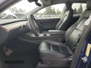 2021 Tesla Model Y Long Range with VIN 5YJYGDEE2MF207913, listed as a Copart auction lot 54385605 with 46,056 mi miles and Salvage Title. Bid and sale history available at DreamBid. Image 7.