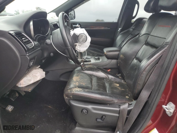 2019 Jeep Grand Cherokee Trailhawk with VIN 1C4RJFLT9KC718628, listed as a Copart auction lot 72646234 with 94,980 mi miles and Salvage Title. Bid and sale history available at carsss.com. Image 7.