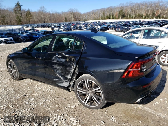 2019 Volvo S60 R-Design with VIN 7JRA22TM9KG013415, listed as a Copart auction lot 38141104 with 59,318 mi miles. Bid and sale history available at carsss.com. Image 2.