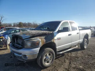 2008 Dodge Ram 2500 SLT with VIN 3D7KS28D98G229537, listed as a Copart auction lot 82213784 with 0 mi miles and Salvage Title. Bid and sale history available at carsss.com. Image 1.