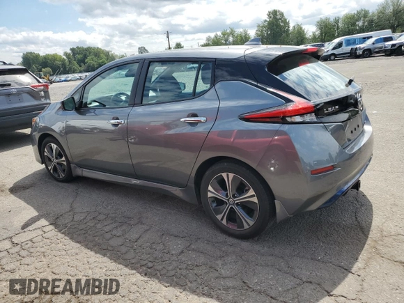2021 Nissan LEAF SV with VIN 1N4AZ1CV0MC553409, listed as a Copart auction lot 68098454 with 23,080 mi miles and Salvage title. Bid and sale history available at DreamBid. Image 2.