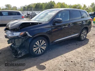 2019 Mitsubishi Outlander ES with VIN JA4AD2A35KZ036949, listed as a Copart auction lot 69938343 with 54,876 mi miles and Salvage title. Bid and sale history available at DreamBid. Image 1.