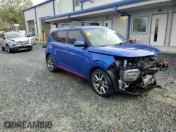 2021 Kia Soul Turbo with VIN KNDJ53AF1M7740728, listed as a Copart auction lot 81452354 with Not Provided miles and Salvage Title. Bid and sale history available at DreamBid. Image 11.
