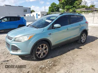 2013 Ford Escape SE with VIN 1FMCU0GX8DUA92814, listed as a Copart auction lot 61564665 with 110,854 mi miles and Salvage title. Bid and sale history available at DreamBid. Image 1.