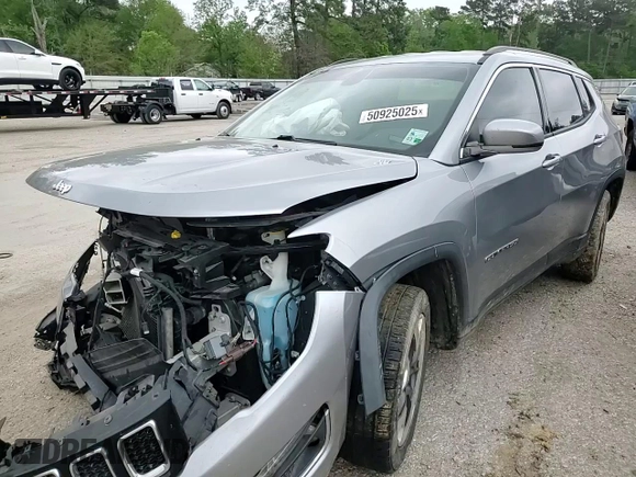 2019 Jeep Compass Limited z VIN 3C4NJCCB9KT664241, wystawiony jako Copart lot #50925025 z przebiegiem 132 986 mil mil oraz Szkoda całkowita • Salvage title. Historia ofert i sprzedaży dostępna na DreamBid. Obrazek 12.