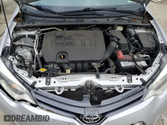 2016 Toyota Corolla L с VIN 5YFBURHE8GP527575, выставлен на аукционе Copart как лот 63271555 с пробегом 97 660 миль миль и Списание • Salvage title. История ставок и продаж доступна на DreamBid. Изображение 11.