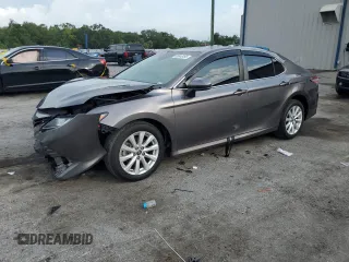 2018 Toyota Camry LE with VIN 4T1B11HKXJU644337, listed as a Copart auction lot 58840495 with 35,361 mi miles and Salvage title. Bid and sale history available at DreamBid. Image 1.